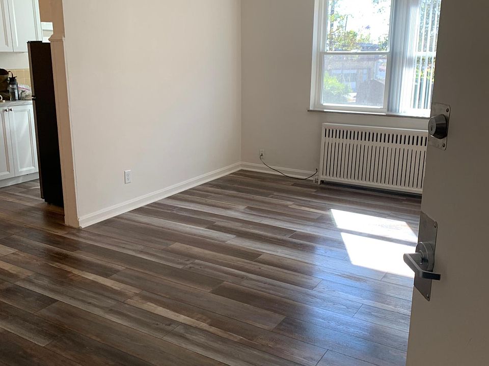View from unit entrance into family room of apartment