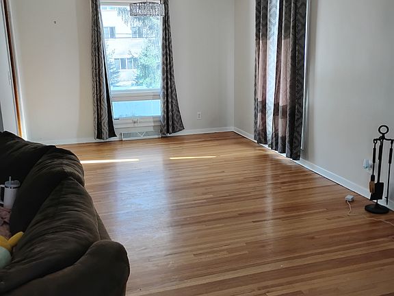 Living room looking into Dining room.