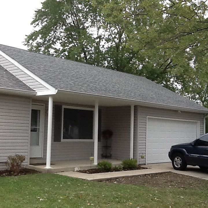 Covered front porch