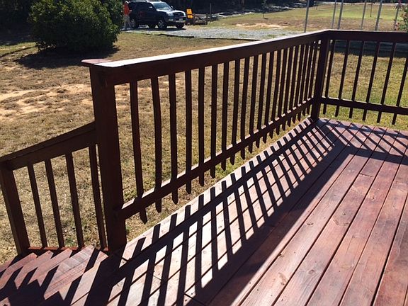 large front deck