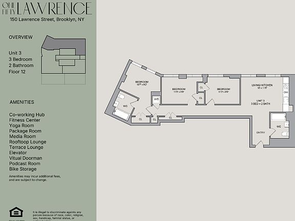 2nd image of 150 Lawrence St #12053