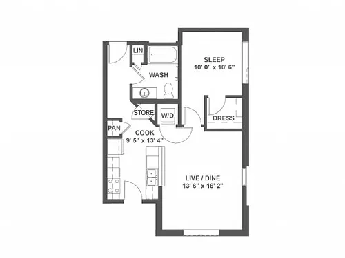 Floor plan A2f