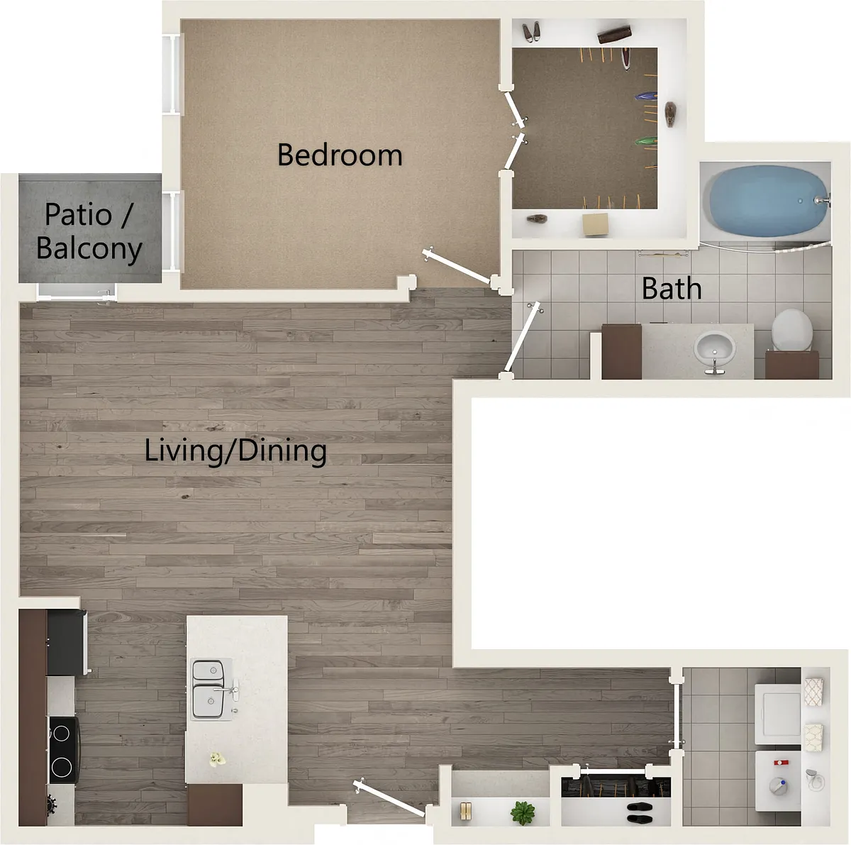 Floor plan A1V