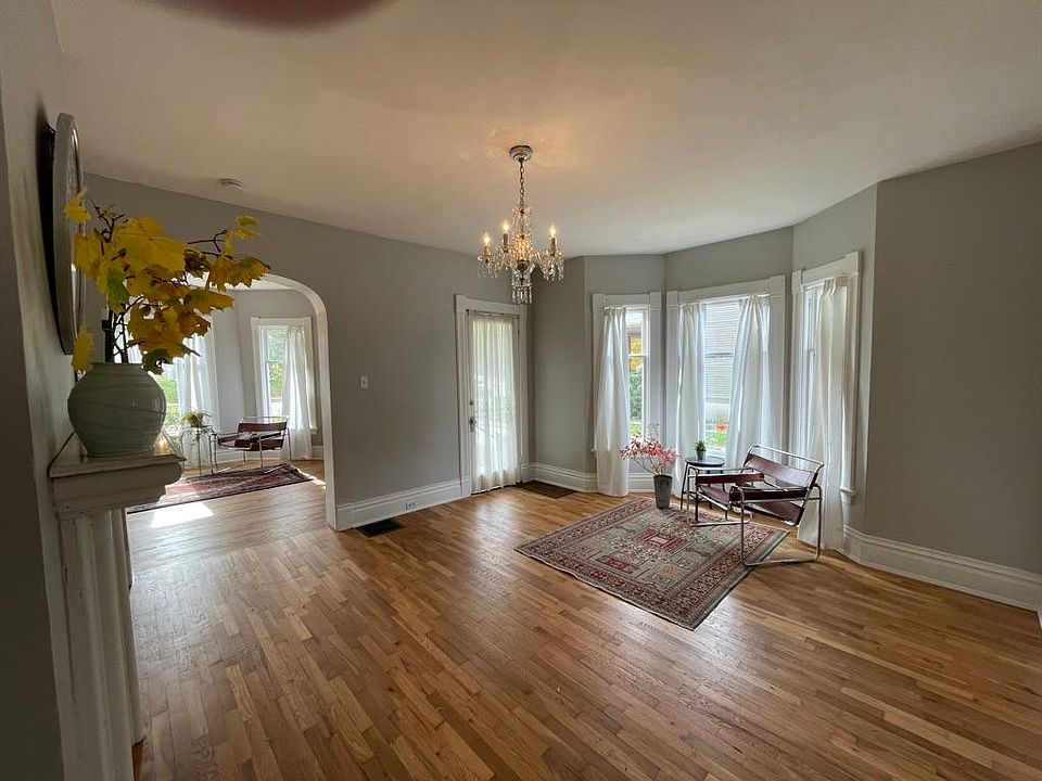 central living room off kitchen