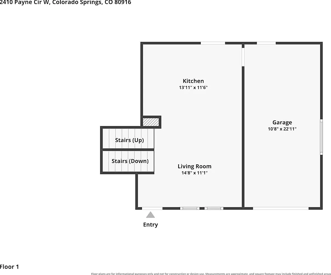 2410 Payne Cir W Colorado Springs, CO 80916 — Photo 2