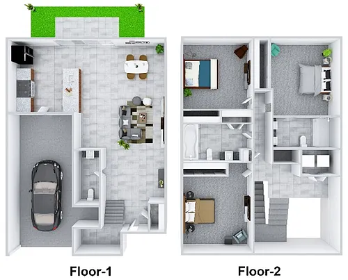 Floor plan C1