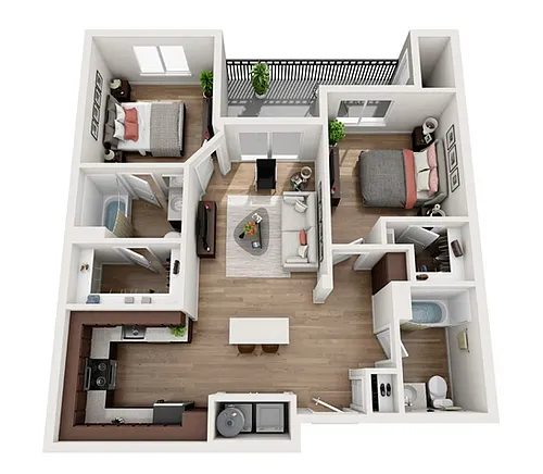 Floor plan Mastic