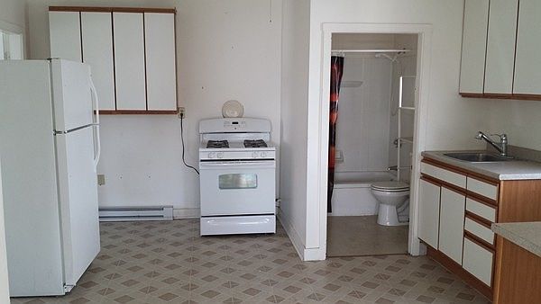 Kitchen and bathroom