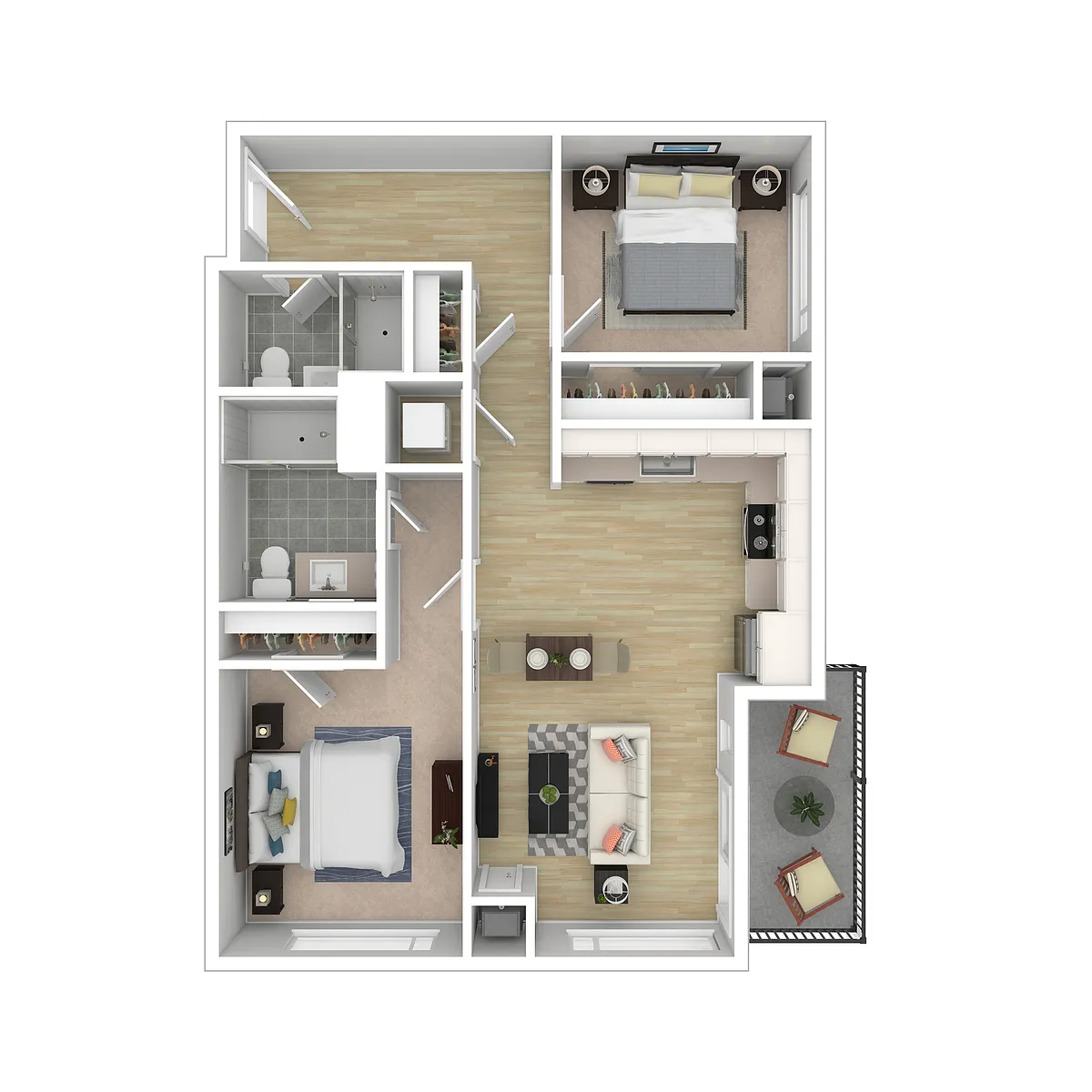 Floor plan B6