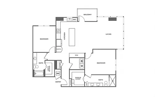 Floor plan B6