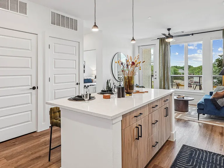 Kitchen with Stainless Steel Appliances and Breakfast Bar