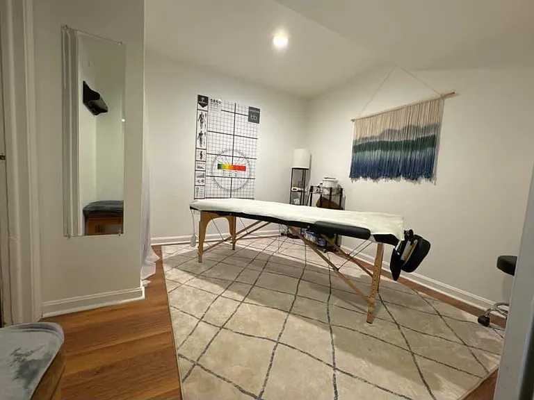 Den in basement can serve as office or extra bedroom