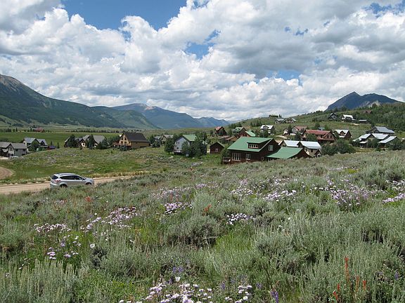 NW view to Crested Butte
