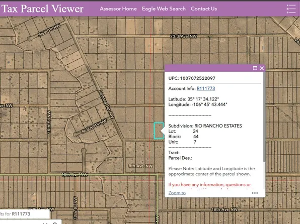 20th Ave NW, Rio Rancho, NM 87144