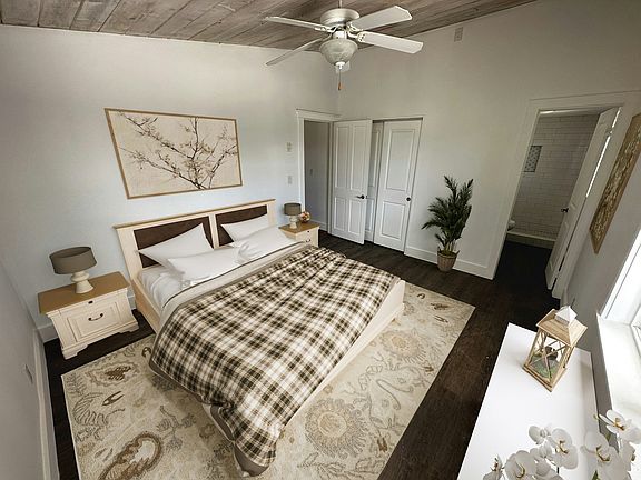 Staged Bedroom