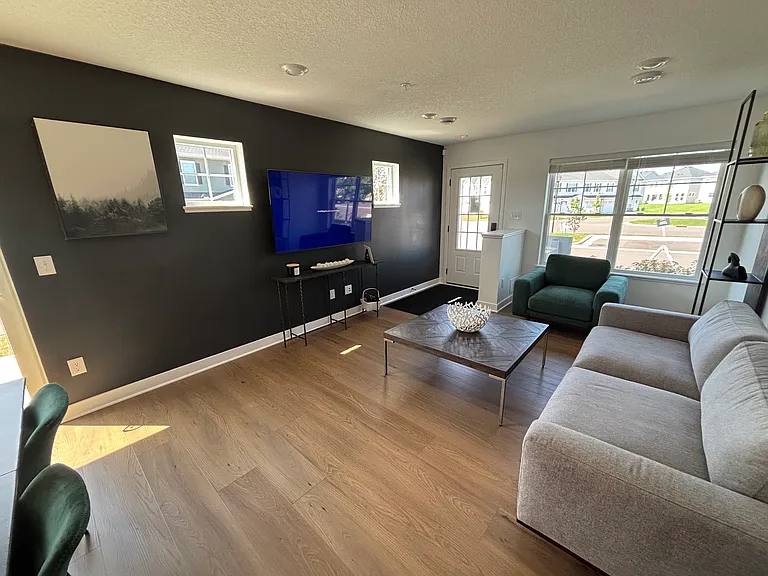 Livingroom - Model-home photos shown. Actual home may differ in finishes and upgrades.