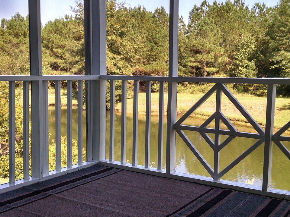 View from screened porch