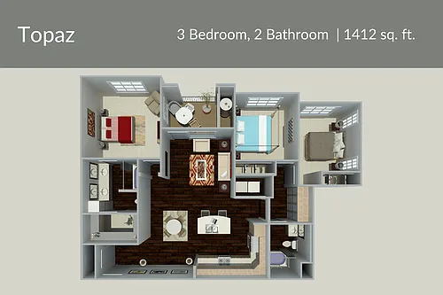 Floor plan Topaz