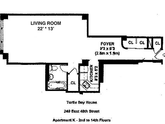 2nd image of 249 E 48th St APT 11K