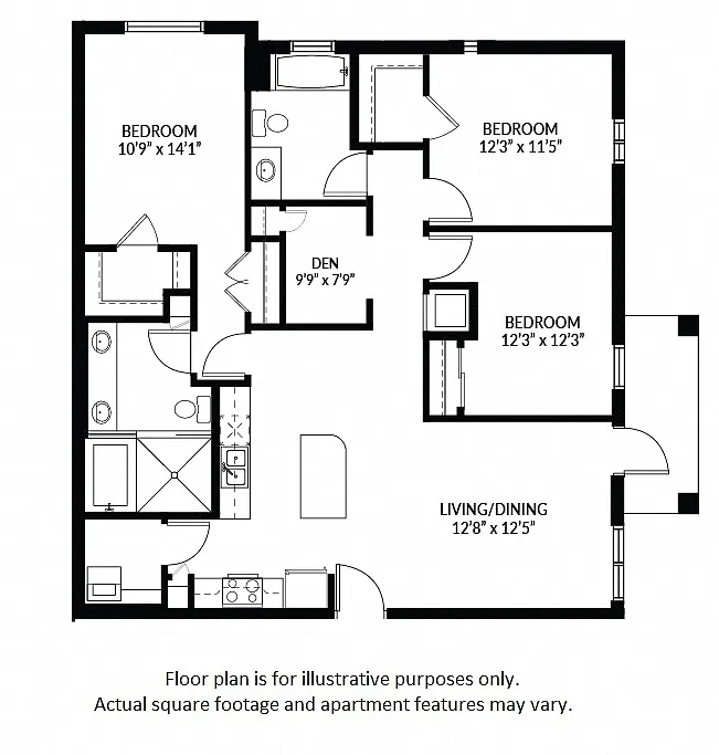 Floor plan C3W WORKFORCE UNIT