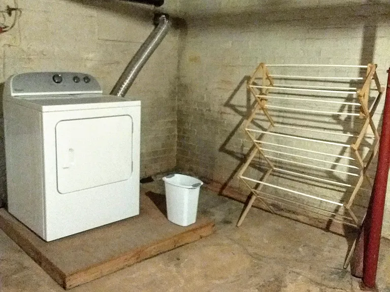 Clothes Dryer in basement