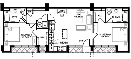 Floor plan T2