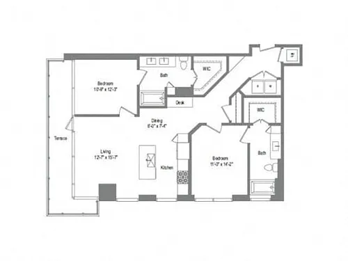 Floor plan B4