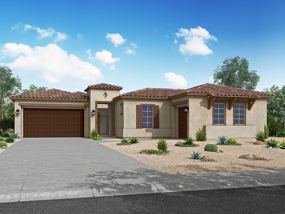 Monterey exterior elevation Orion floor plan at Harmony at Montecito in Estrella William Ryan Homes