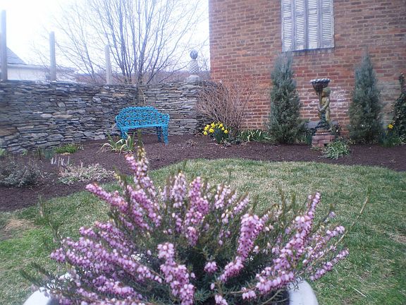 Stone walled garden