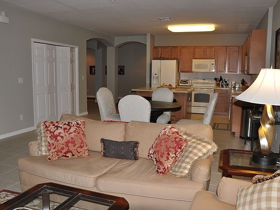 living room and kitchen