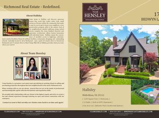 1706 Bedwyn Ln, Midlothian, VA 23112