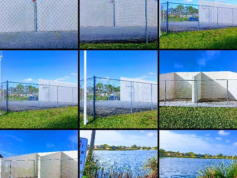 Basketball/tennis courts