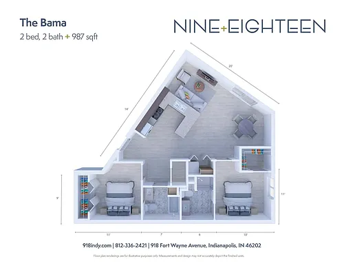 Floor plan Bama