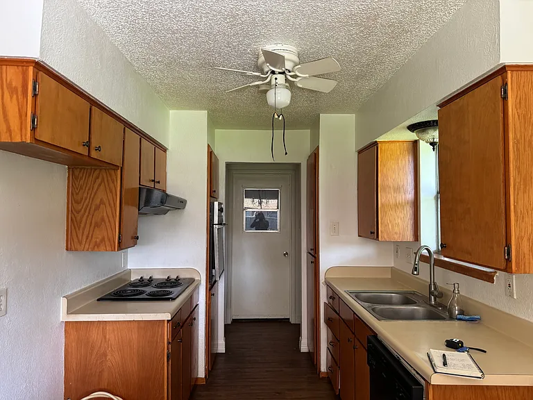 All kitchen appliances will be replaced and all cabinets will be painted