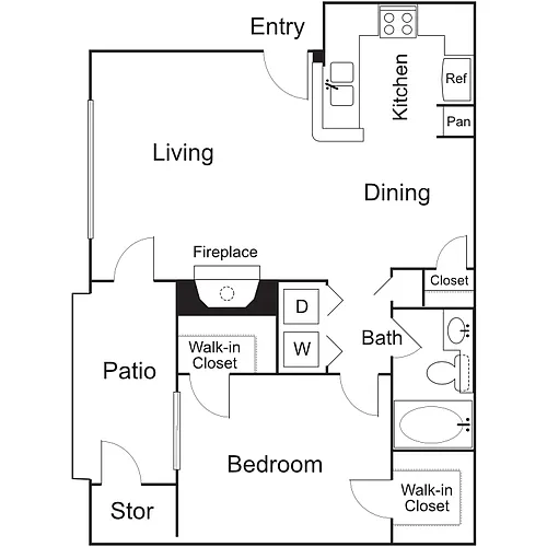 Floor plan Chiswick