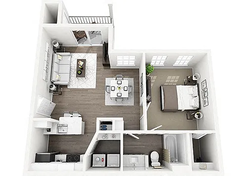 Floor plan A1R