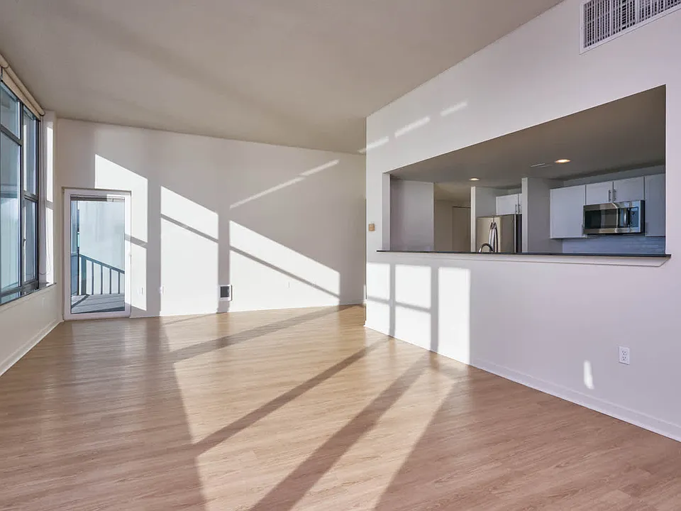 Living Room with Hard Surface Flooring