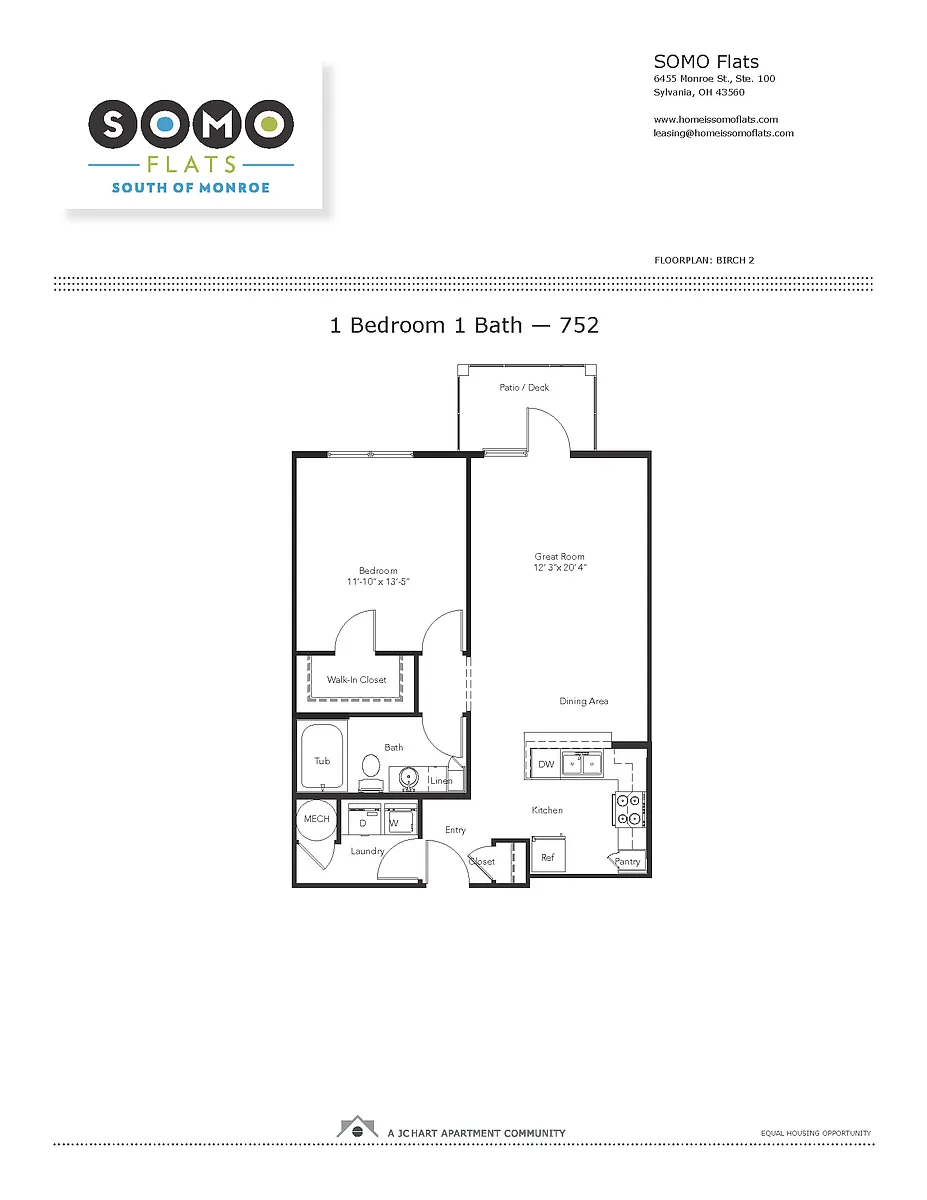 Floor plan Birch 2 1.1 (U3D)