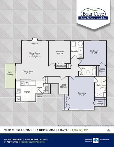 Floor plan Medallion 2