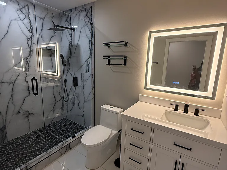 Master bathroom