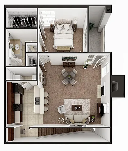 Floor plan Oxford Up