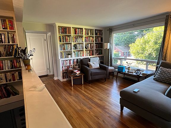 Living room from top of stairs.