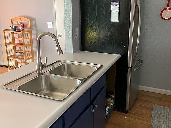 New sink & real butcherblock