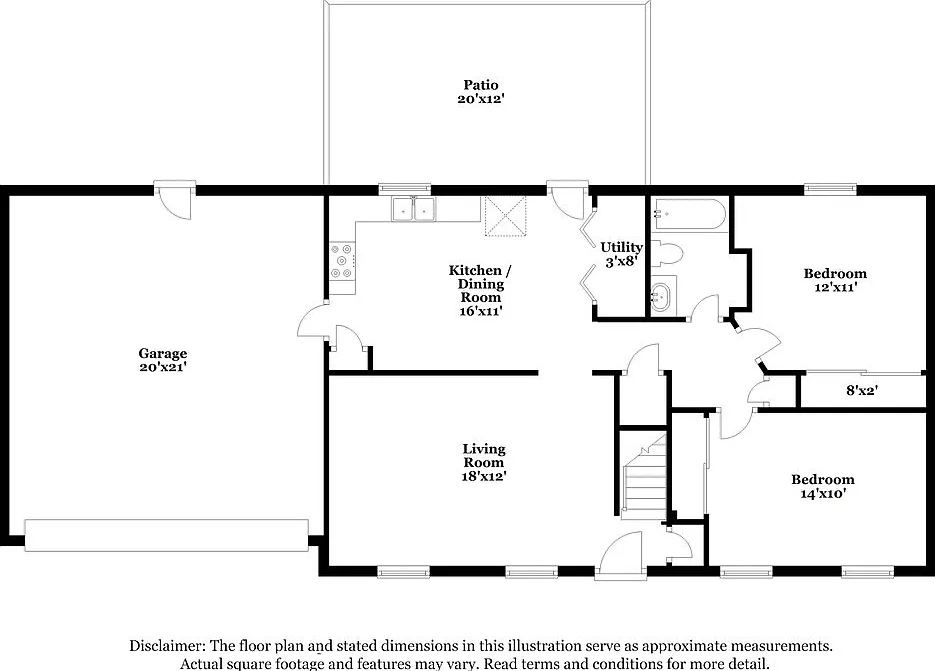 4 bed, 2.0 bath, 1277 sqft, $2,580 — Photo 2