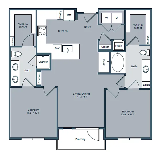 Floor plan B1