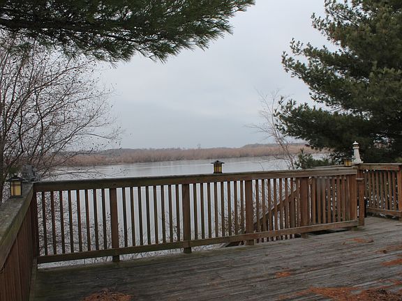 Deck with great river view