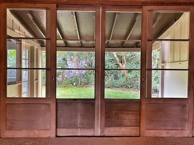 original redwood interior features