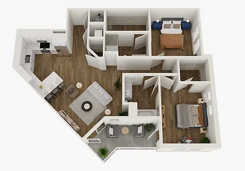 Floor plan B4