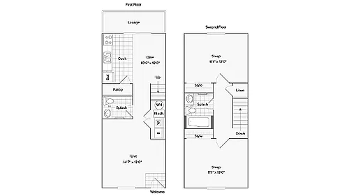 Floor plan Hunter