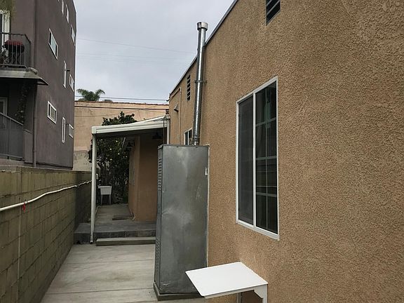 Westside property-concrete paved